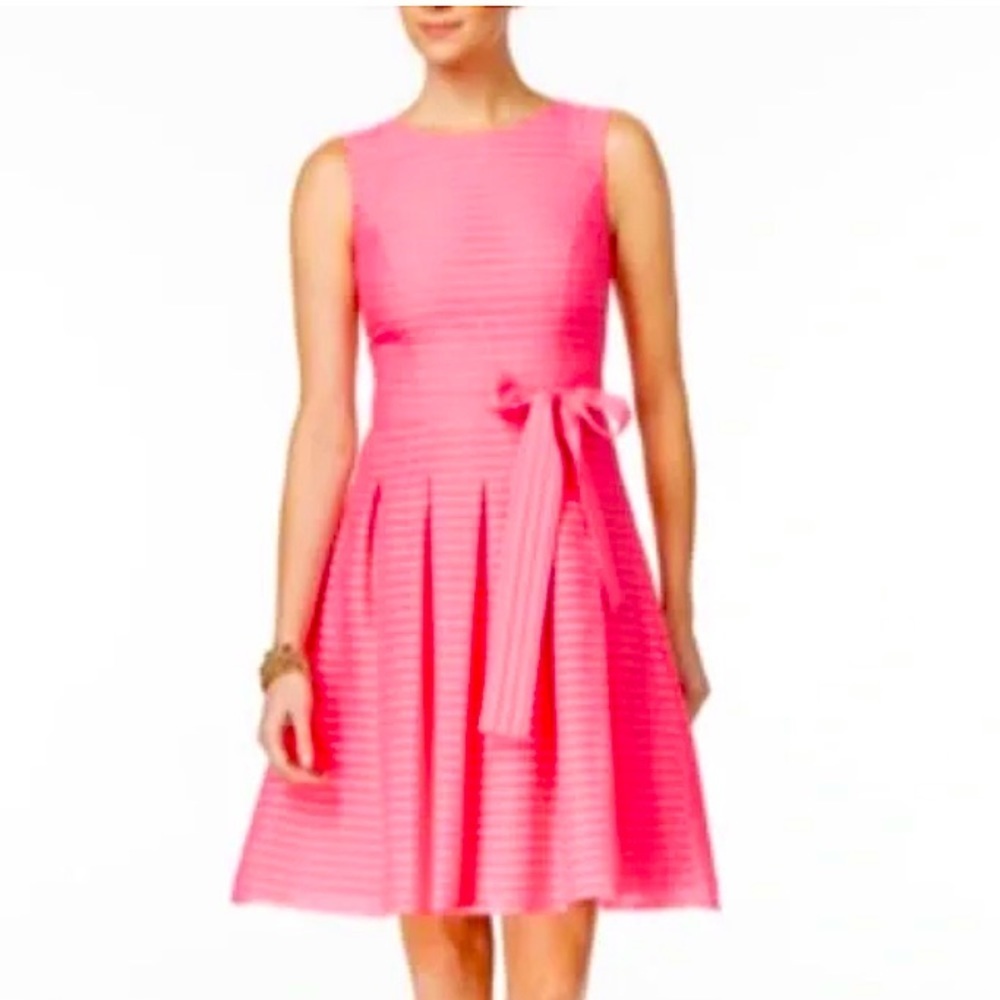 Tommy Hilfiger Shadow Striped Textured Dress